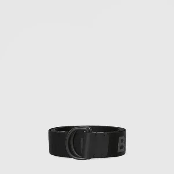 버버리 남성 로고 디테일 더블 디링 벨트 - Burberry Mens Logo Detail… - 1
