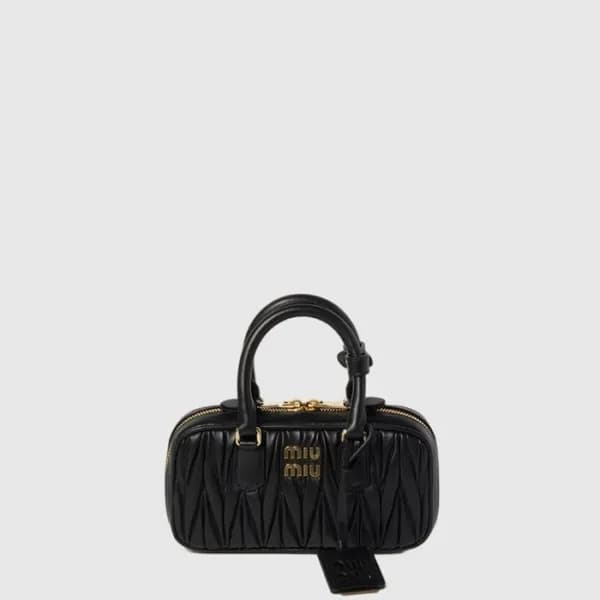 미우미우 여성 아르카디 마테라쎄 가죽 미니 백 - Miumiu Womens Arcadi M… - 1