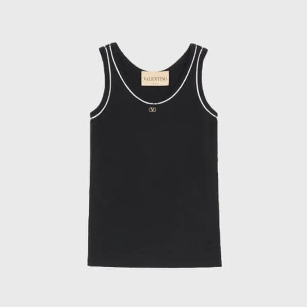 발렌티노 여성 크루넥 나시 - Valentino Womens Round Sleeveless… - 1