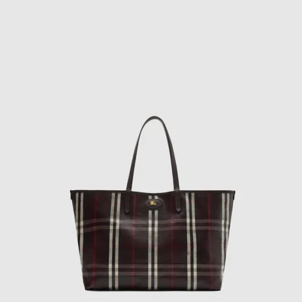 버버리 여성 미디엄 하이랜드 토트 - Burberry Womens Medium Highla… - 1