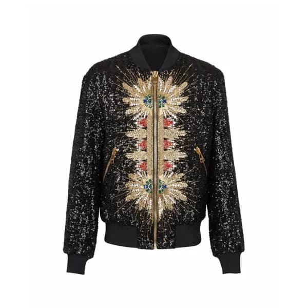 발망 여성 비즈 자켓 - Balmain Womens Beads Jacket - bac16769x - 1