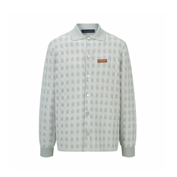 루이비통 남성 폴로 가디건 - Louis vuitton Mens Polo Cardigan - lvc16999x - 1