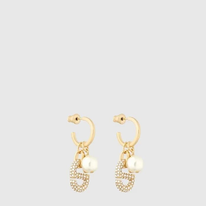 디올 여성 CD 네이비 이어링 - Dior Womens CD Navy Earring - acc9675x - 1