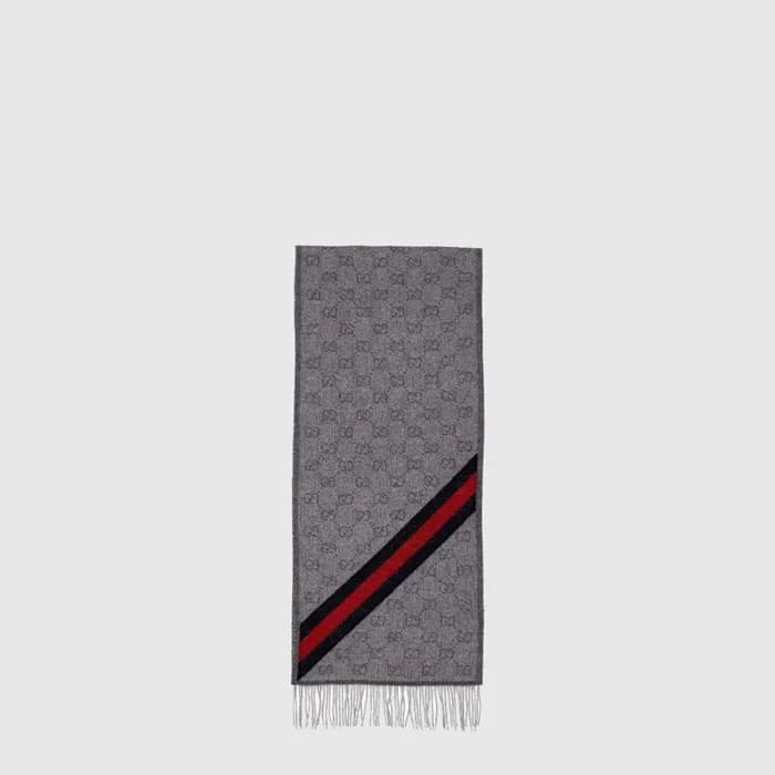 구찌 남성 GG 머플러 - Gucci Mens GG Muffler - acc10803x - 1