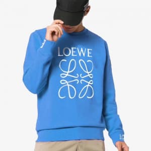 Loewe 2018 Mens Cotton Round Tshirt - 로에베 남성 코튼 라운… - 1