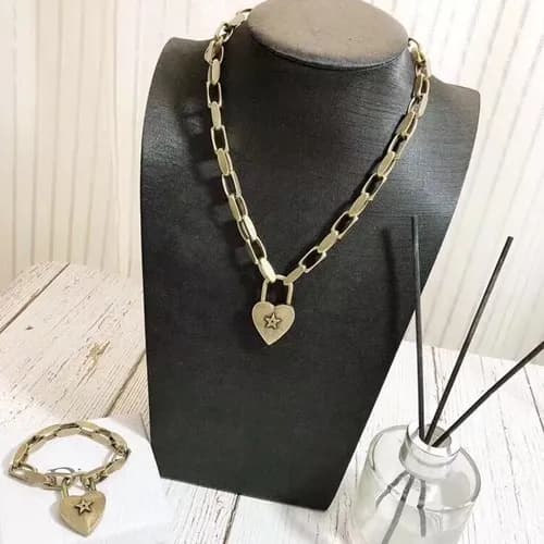 Dior Rose Gold Choker & Bangle - 디올 여성용 18k도금 … - 1