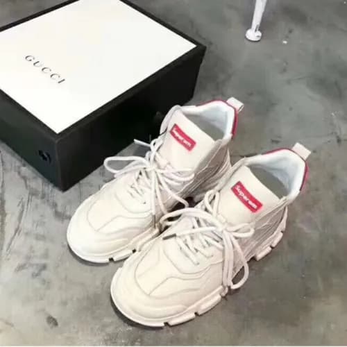 2018 Gucci x Supreme Collabo High Top Running shoe… - 1