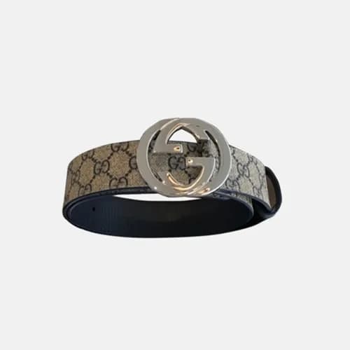 Gucci 2019 Mens GG Buckle Leather Belt - 구찌 신상 남성 … - 1