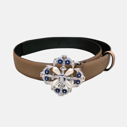 Chanel 2019 Ladies Embellished Satin Juwel Buckle… - 1