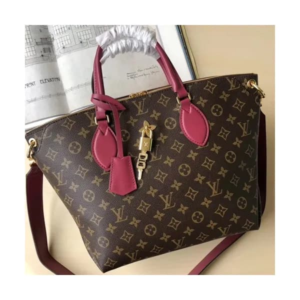 Louis Vuitton Monogram Flower Zipped Tote Shoulder… - 1