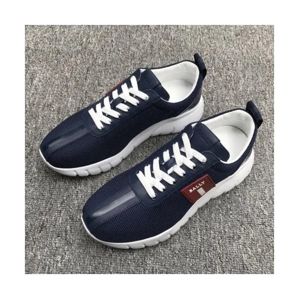 Bally 2019 Mens Logo Strap Cajual Leather Runner -… - 1
