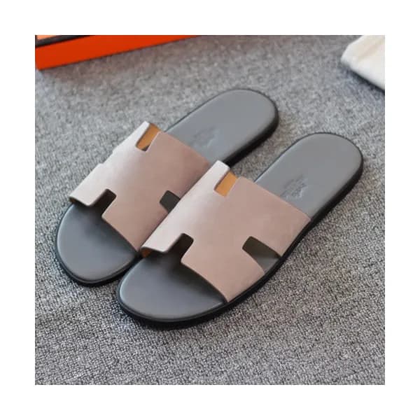 Hermes 2019 Mens Classic Oasis Leather Sandal - 에르… - 1