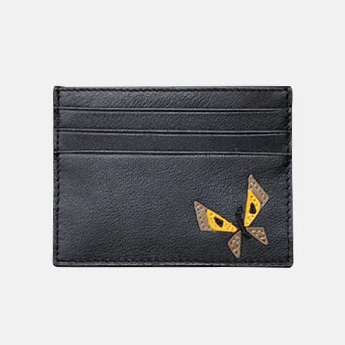 Fendi 2019 Leather Card Purse - 펜디 남여공용 레더 카드 퍼스 F… - 1