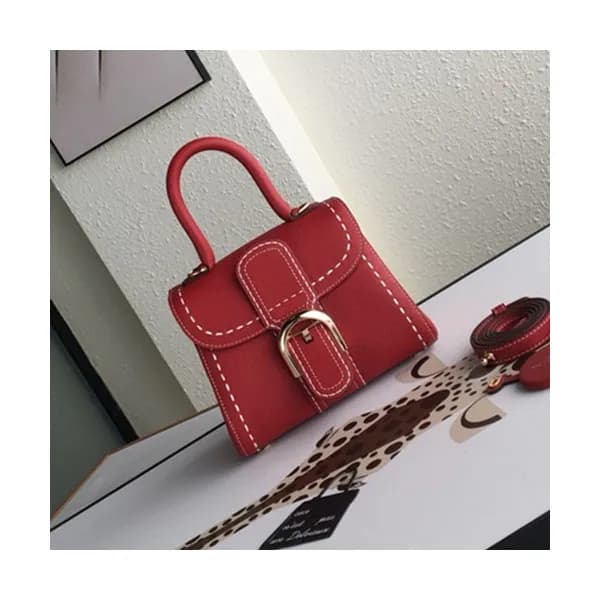 Delvaux 2019 Leather Tote Shoulder Bag,20CM - 델보 2… - 1