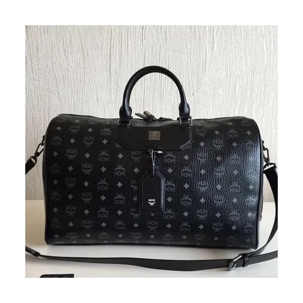 MCM Visetos 2019 Canvas Boston Bag,50.5cm - 엠씨엠 20… - 1