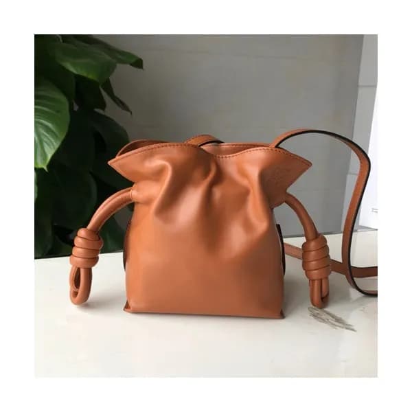 Loewe 2019 Flamenco Knot Mini Tote Shoulder Bag, 1… - 1