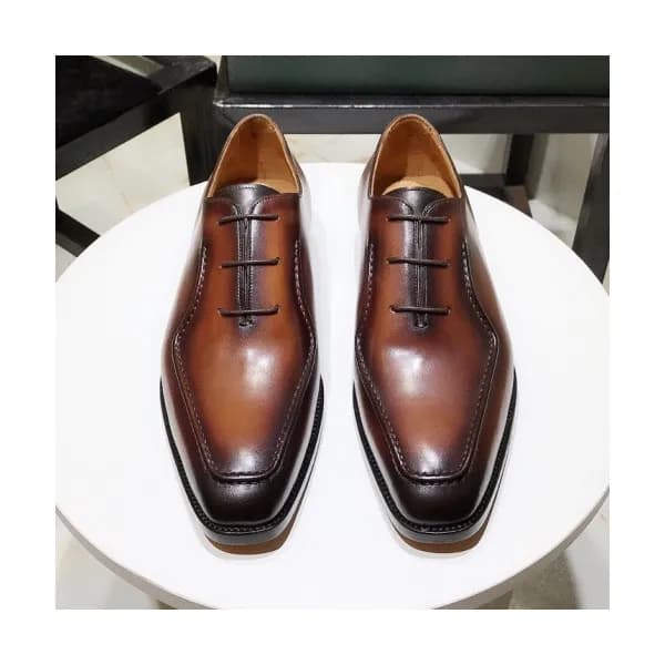 [커스텀급]Berluti 2019 Mens Retro Business Leather Oxf… - 1