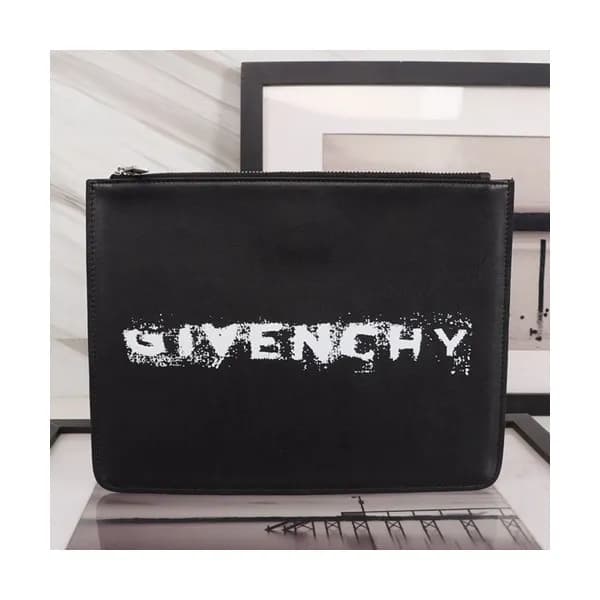 Givenchy 2019 Leather Clutch Bag,30cm - 지방시 2019 레… - 1
