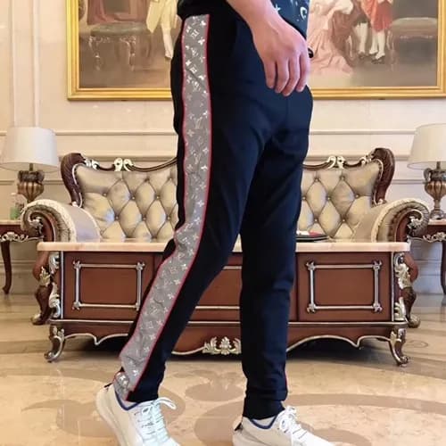 LouisVuitton 2019 Mens Casual Logo Training Pants … - 1