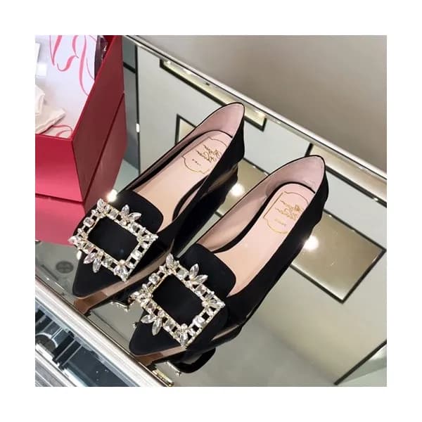 Roger Vivier 2019 Ladies Silk Flat Shoes - 로저비비에 2… - 1