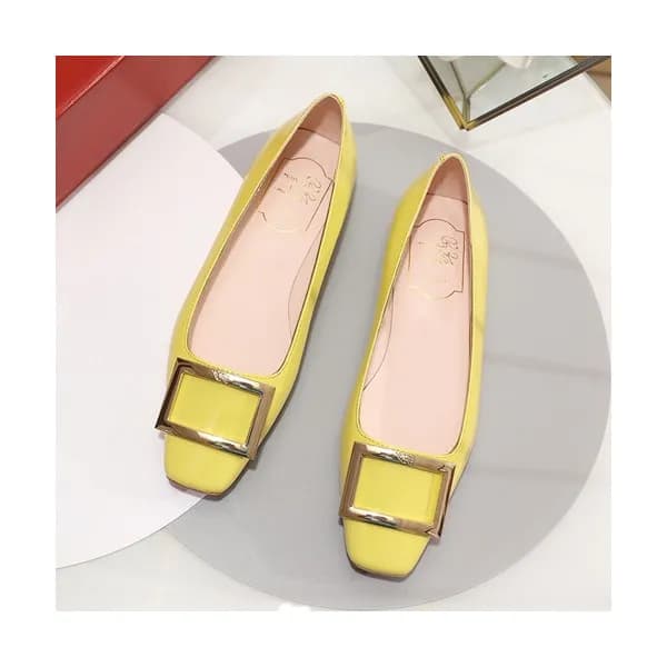 Roger Vivier 2019 Ladies Leather Flat Shoes - 로저비비… - 1