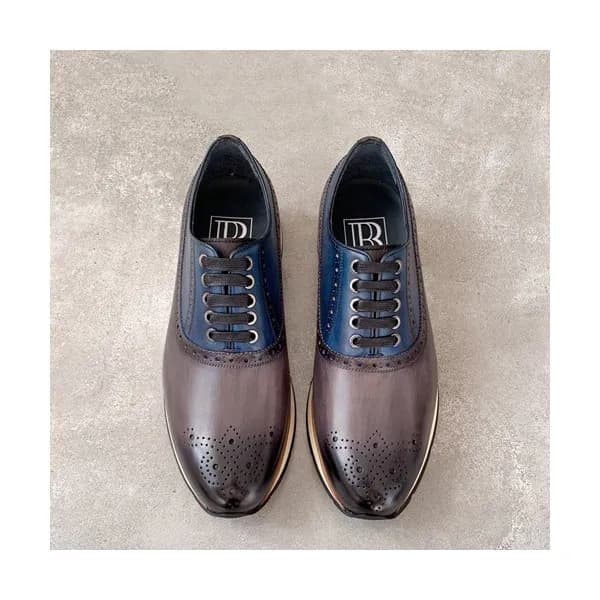 Balmain 2019 Mens Leather Sneakers - 발망 2019 남성용 레… - 1