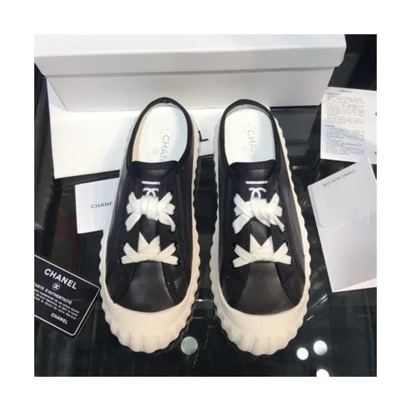 Chanel 2019 Ladies Leather Bloafer - 샤넬 2019 여성용 레… - 1