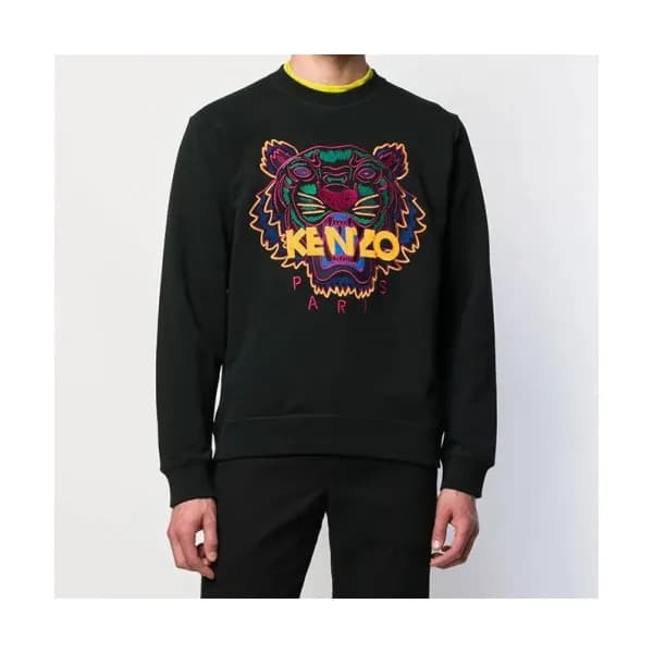 Kenzo Mens Tiger Sweatshirts - 겐조 2019 남성 타이거 맨투맨 … - 1