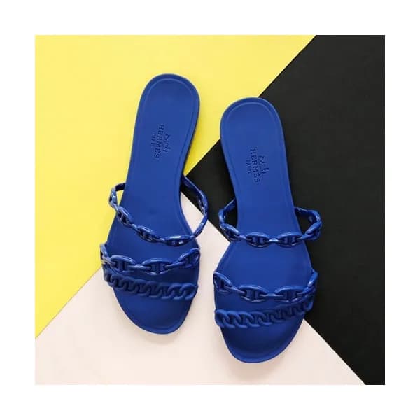 Hermes 2019 Ladies PVC Slipper - 에르메스 2019 여성용 PVC… - 1