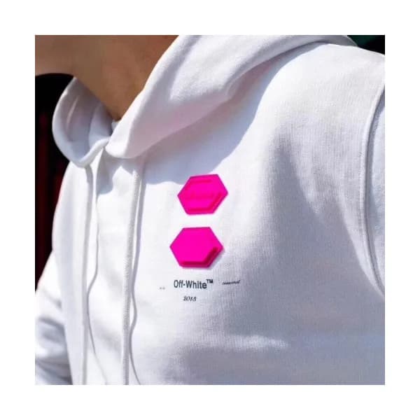 Off-white 2019 Mm/Wm Logo Cotton Oversize HoodT - … - 1