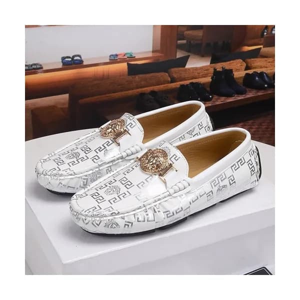 Versace 2019 Mens Leather Loafer - 베르사체 2019 남성용 … - 1
