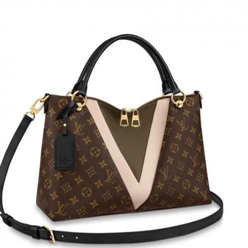 Louis Vuitton 2019 Monogram V Tote Shoulder Bag,36… - 1