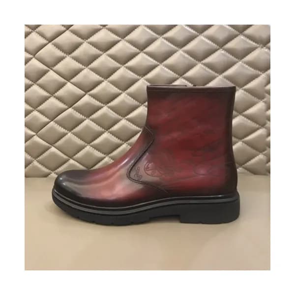 Berluti 2019 Mens Leather Boots - 벨루티 2019 남성용 레더… - 1
