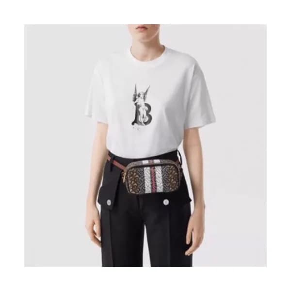 [버버리]Burberry 2019 Mm/Wm Logo Cotton Short Sleeved… - 1