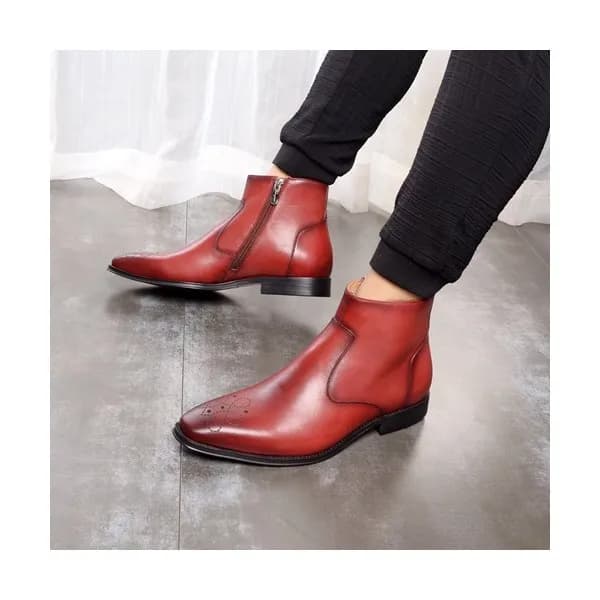 Ferragamo 2020 Mens Leather Boots - 페라가모 2020 남성용 … - 1
