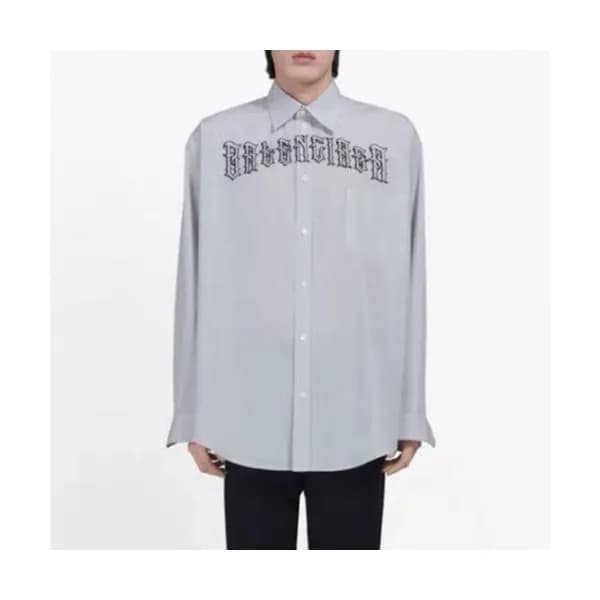 [발렌시아가]Balenciaga 2020 Mens Logo Cotton Oversize T… - 1