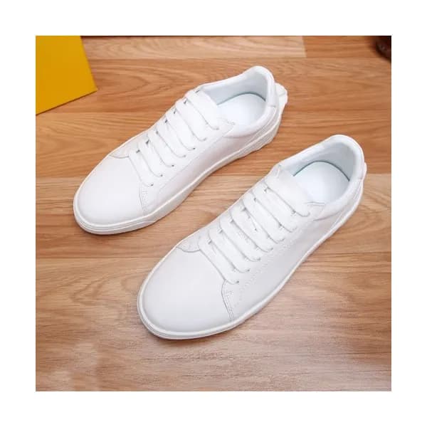 Versace 2020 Mens Leather Sneakers - 베르사체 2020 남성용… - 1