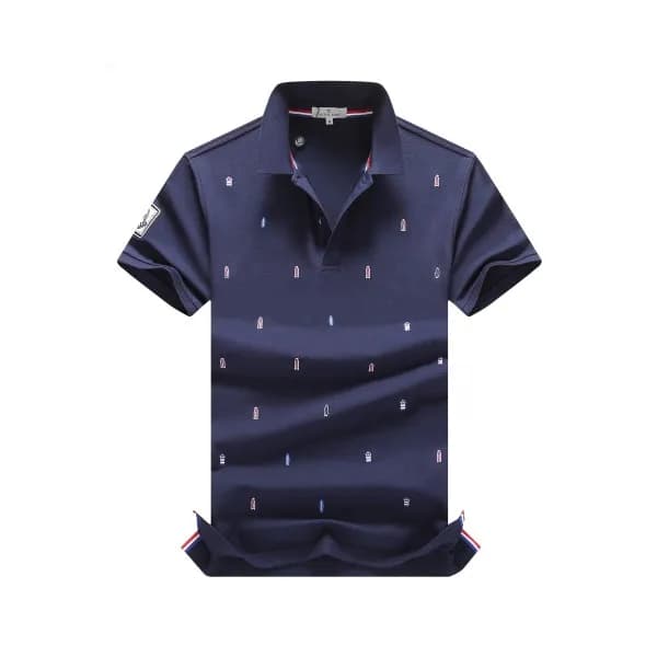 [매장판]Moncler 2020 Mens Logo Cotton Short Sleeved P… - 1