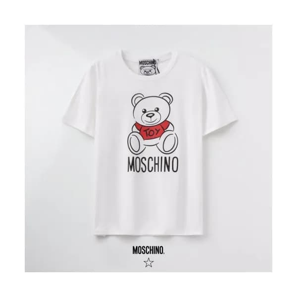 [모스키노]Moschino 2020 Mm/Wm Logo Cotton Short Sleeve… - 1