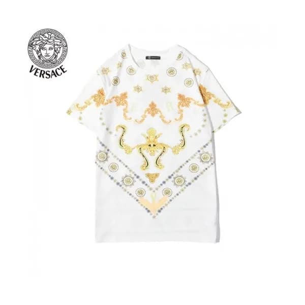 [베르사체]Versace 2020 Mens Logo Short Sleeved Tshirts… - 1