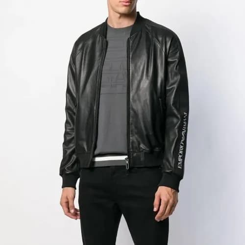 [알마니]Armani 2020 Mens Classic Leather Jackets - 알마… - 1