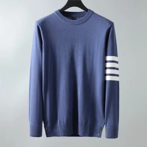 [톰브라운]Thom Browne 2020 Mens Strap Crew-neck Wool S… - 1
