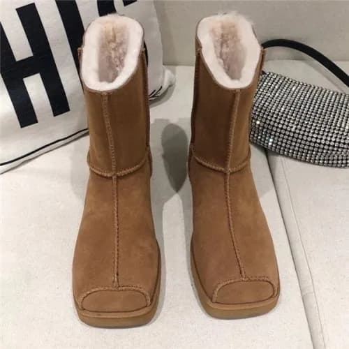 Ugg 2020 Women's Leather Wool Boots - 어그 2020 … - 1
