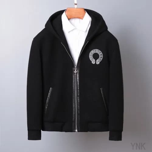 [크롬하츠]Chrome Hearts 2020 Mens Logo Casual Leather … - 1