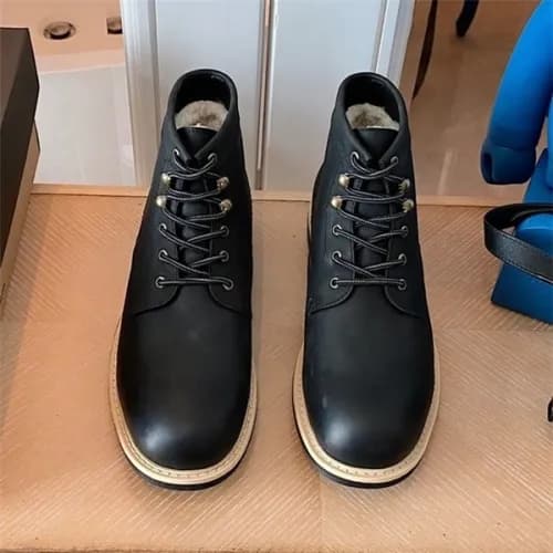 Ugg 2020 Men's Leather Wool Ankle Boots - 어그 2… - 1