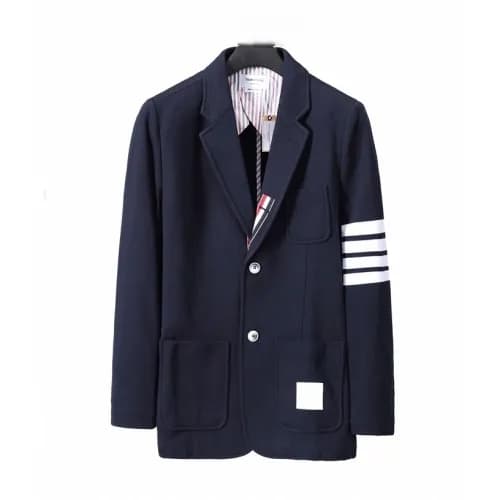 Thom Browne 2020 Mens Casual Cotton Suit Jackets -… - 1