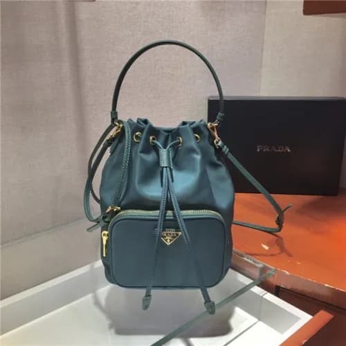 Prada 2020 Women's Nylon Tote Shoulder Bag,18c… - 1