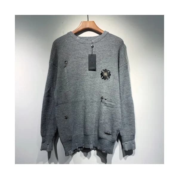 [크롬하츠]Chrome Hearts 2021 Mens Crew-neck Wool Sweat… - 1