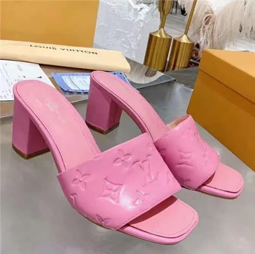 Louis Vuitton 2021 Women's Leather High Heel S… - 1