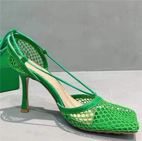 Bottega Veneta 2021 Women's Leather High Heel … - 1